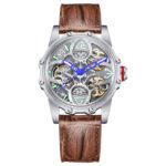 Quality Hanboro Automatic Leather Watch - Image 2