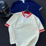 Ami Paris V-Neck Polo