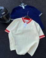 Ami Paris V-Neck Polo